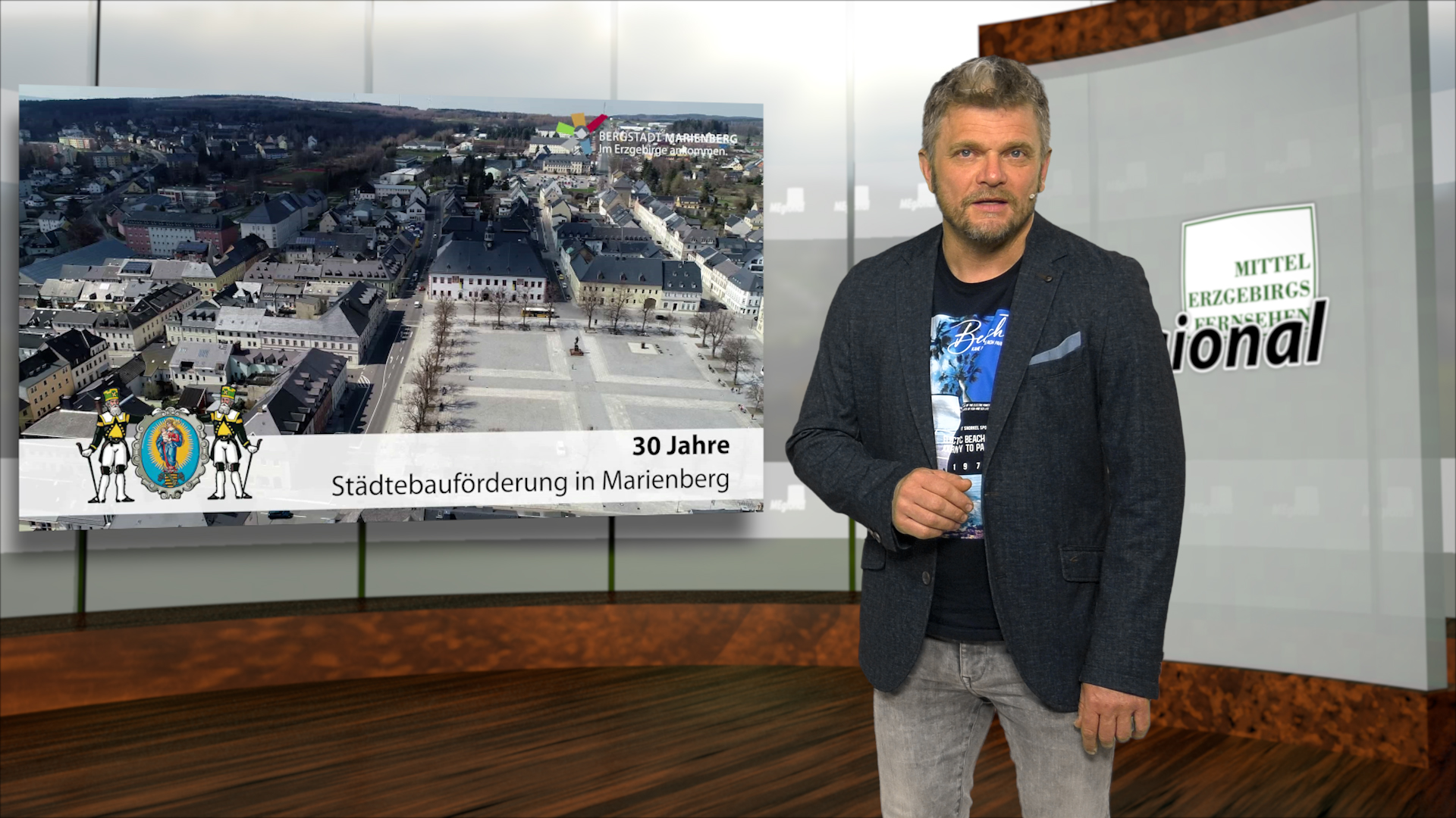MEgional am 01. Juni 2021 mit dem zweiten Teil zu 30 Jahre Städtebauförderung in Marienberg