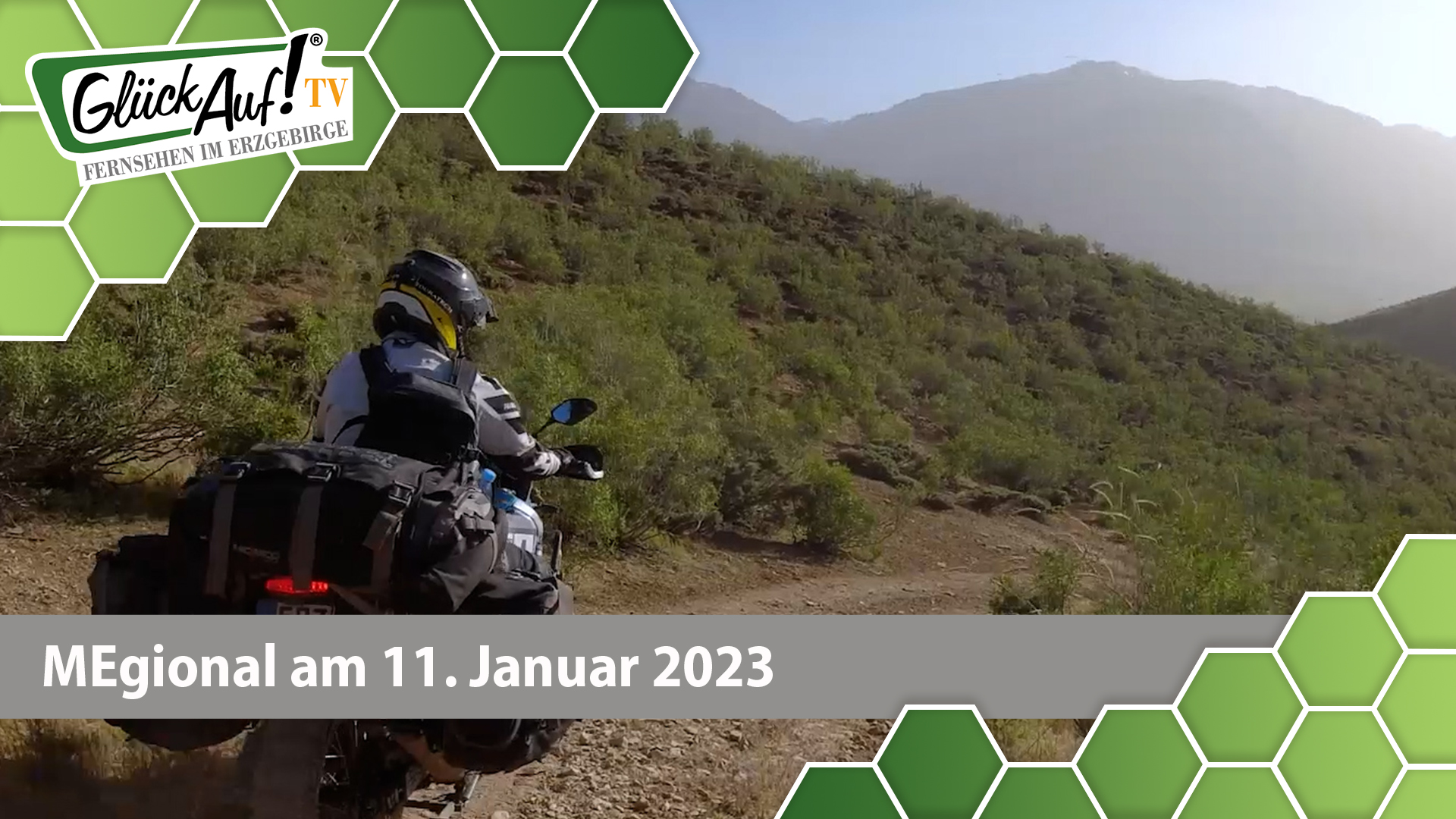 MEgional am 11. Januar 2023 - mit der Motorrad-Weltreise