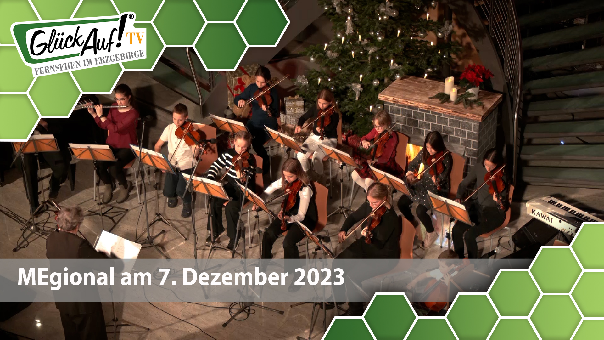 MEgional am 7. Dezember 2023 mit dem traditionellen Adventskonzert in Marienberg