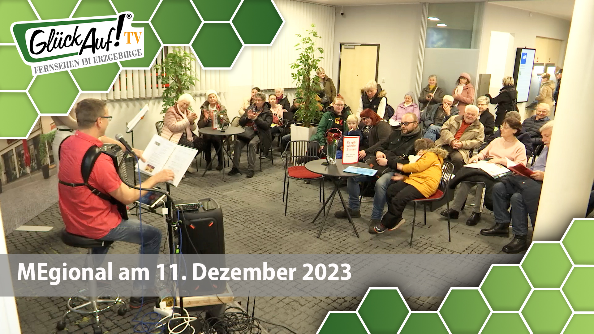 MEgional am 11. Dezember 2023 mit dem lebendigen Adventskalender in Zschopau
