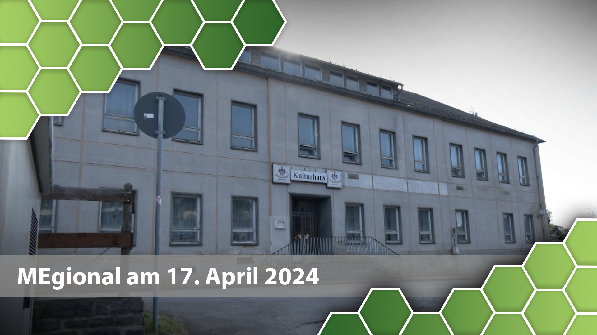 MEgional am 17. April 2024 mit dem Tag der offenen Tür im Kulturhaus Borstendorf