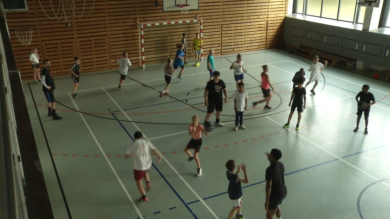 MEgional heute mit dem Basketballcamp in Zschopau