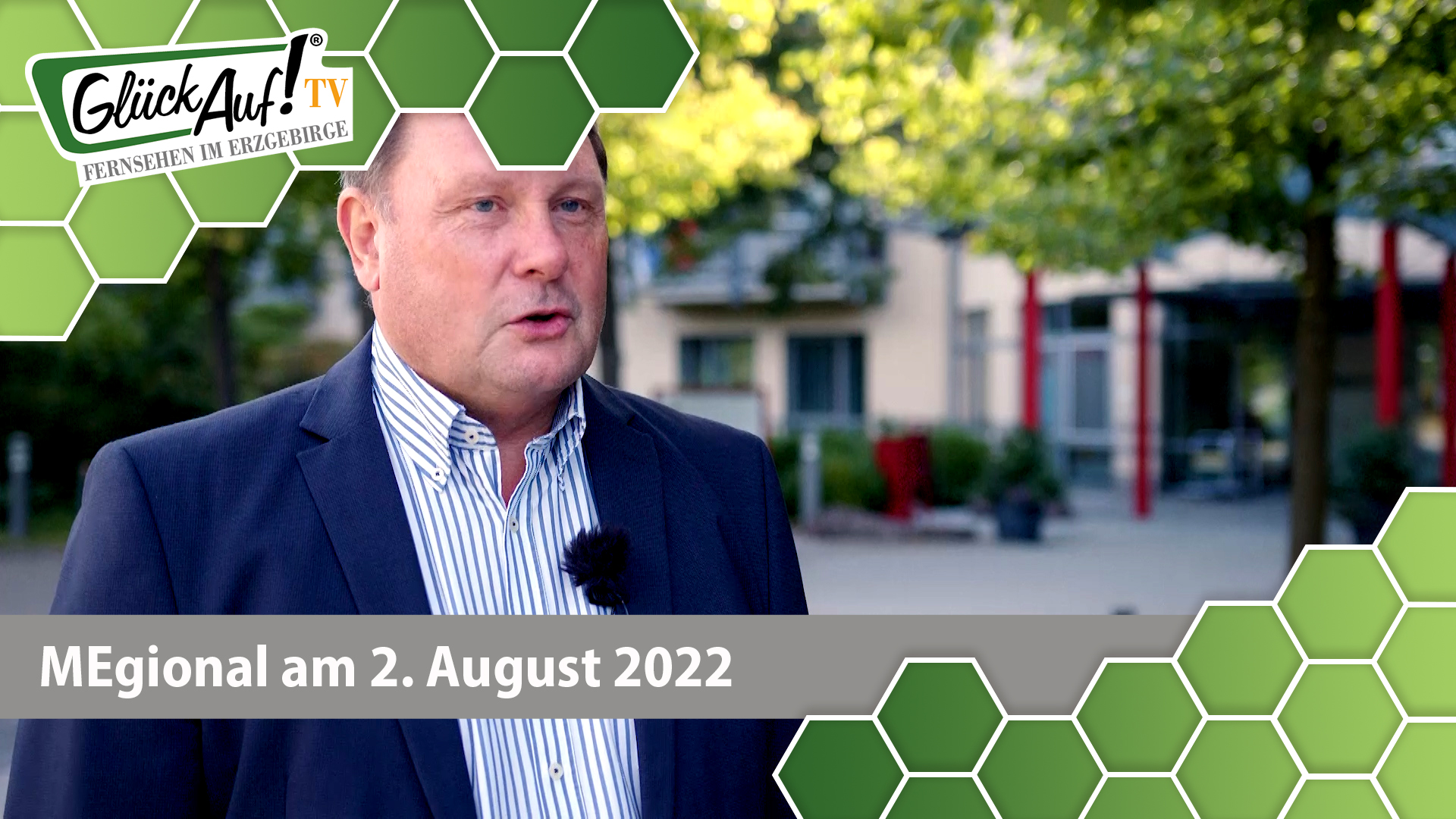 MEgional am 2. August 2022 - mit einem Interview zu 25 Jahre Knappschaftsklinik Warmbad