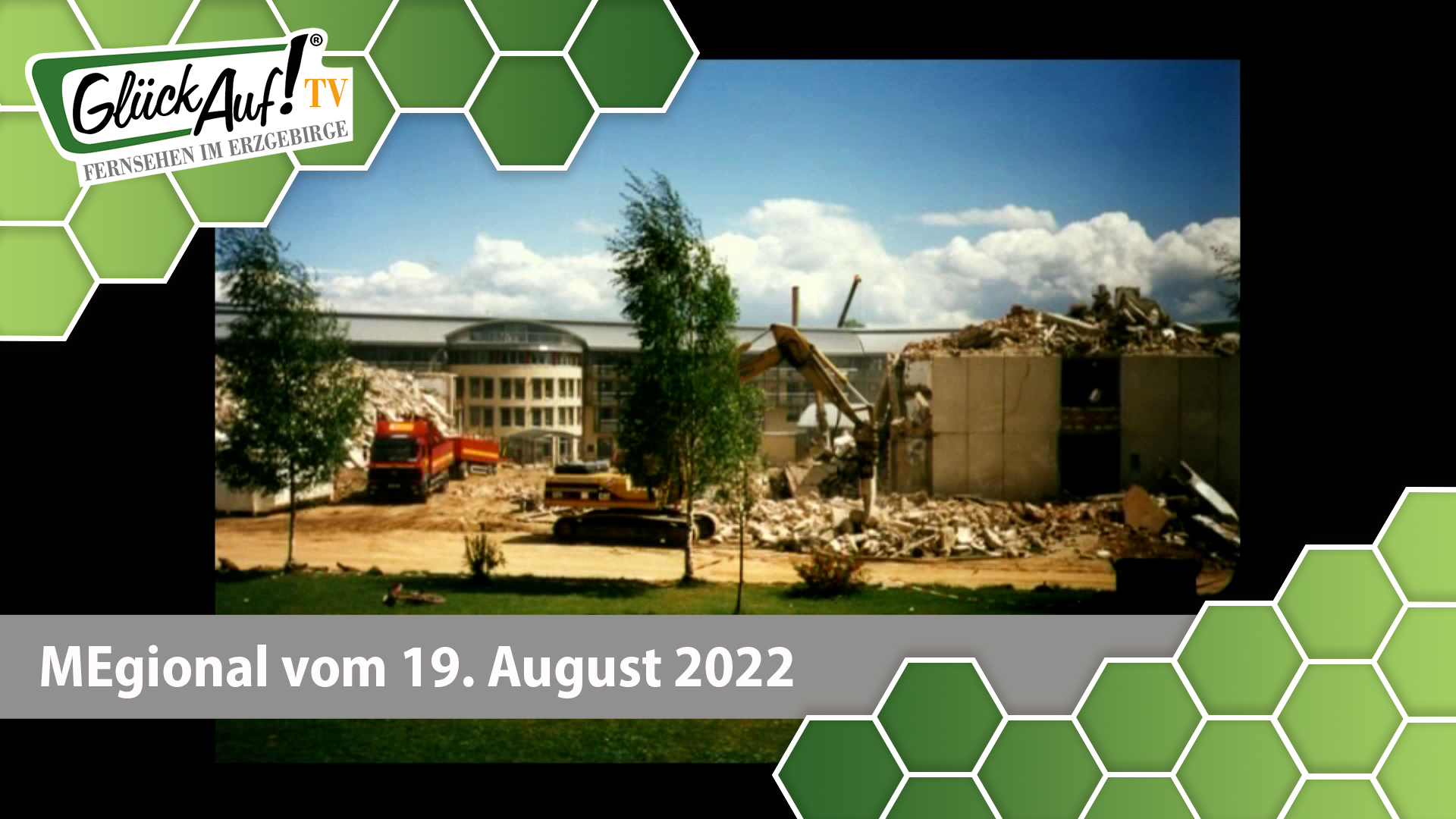 MEgional am 19. August 2022 - mit der Eröffnung der Knappschaftsklinik Warmbad vor 25 Jahren