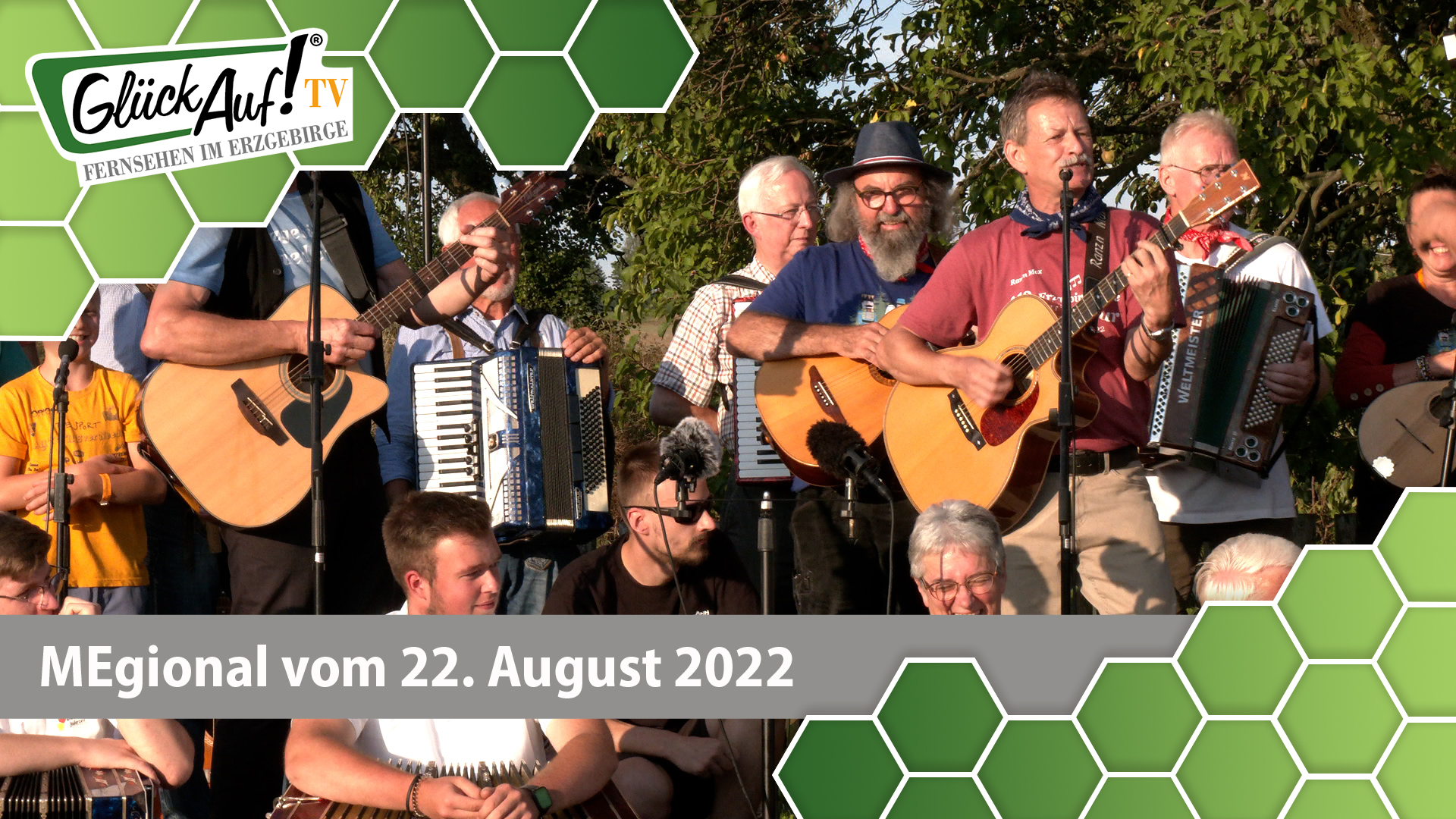MEgional am 22. August 2022 - mit der 12. Erzgebirgischen Liedertour 