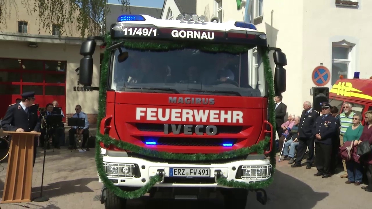 Neues Feuerwehrfahrzeug für Gornau