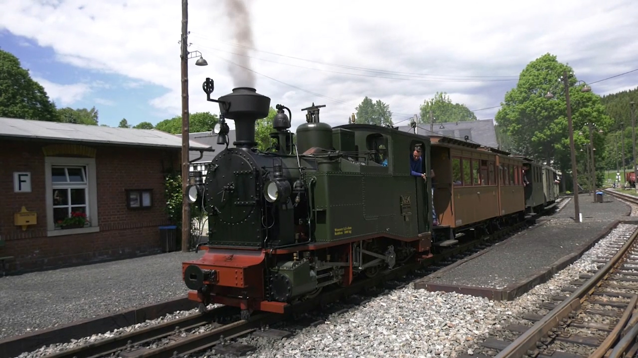 MEgional am 12. Juni 2019 mit Pfingsten und der Preßnitztalbahn