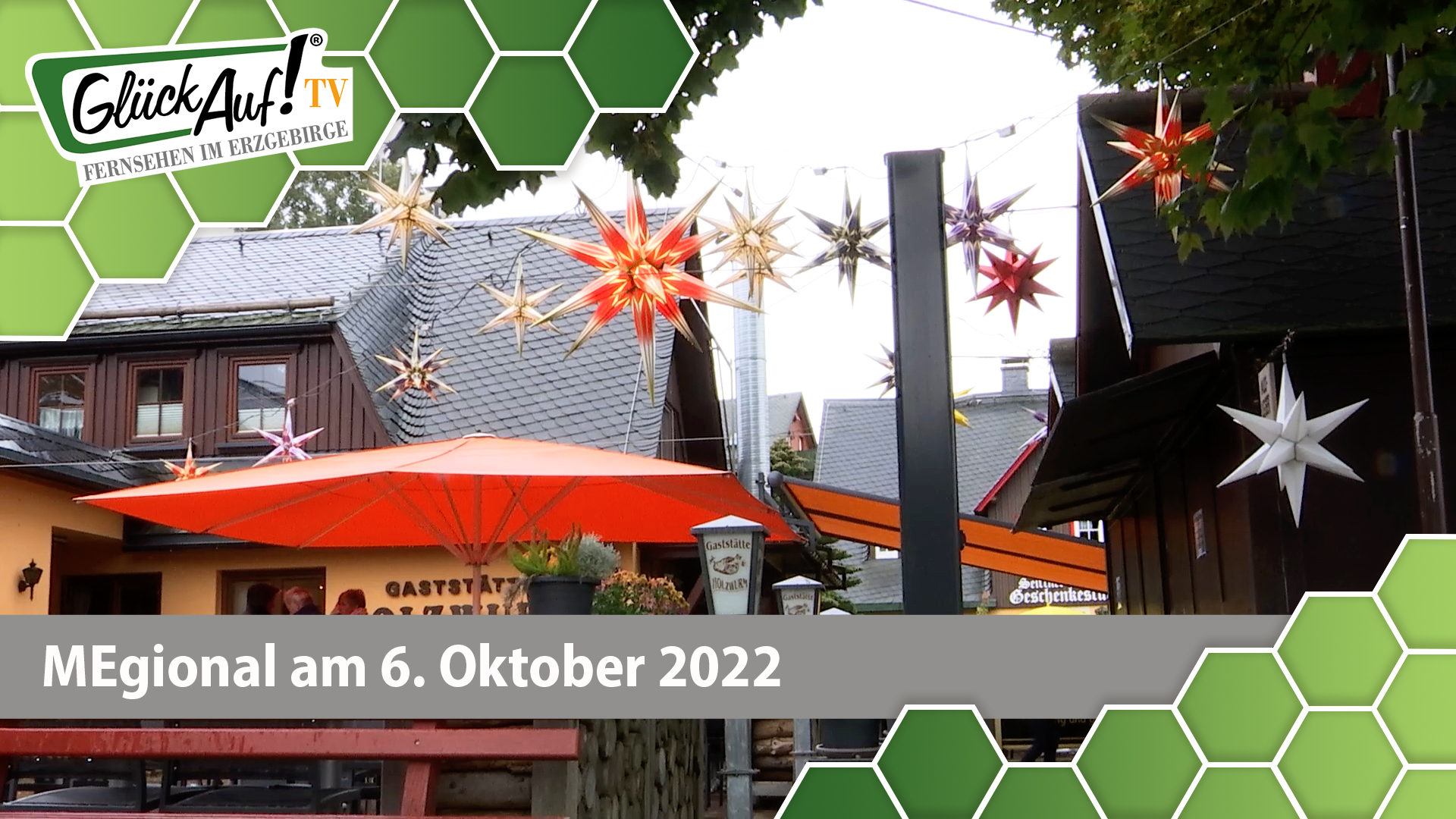 MEgional am 06. Oktober 2022 - mit der Eröffnung des Sternemarktes in Seiffen