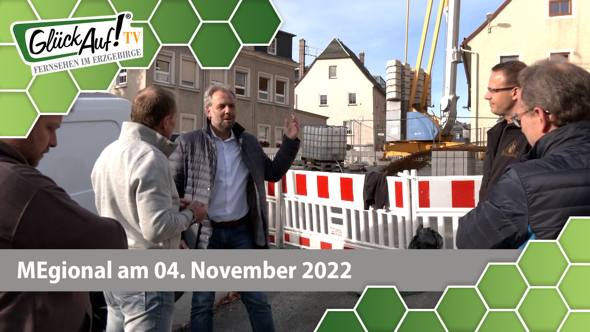 MEgional am 04. November 2022 - mit der Diskussion über Skulpturen in Zschopau