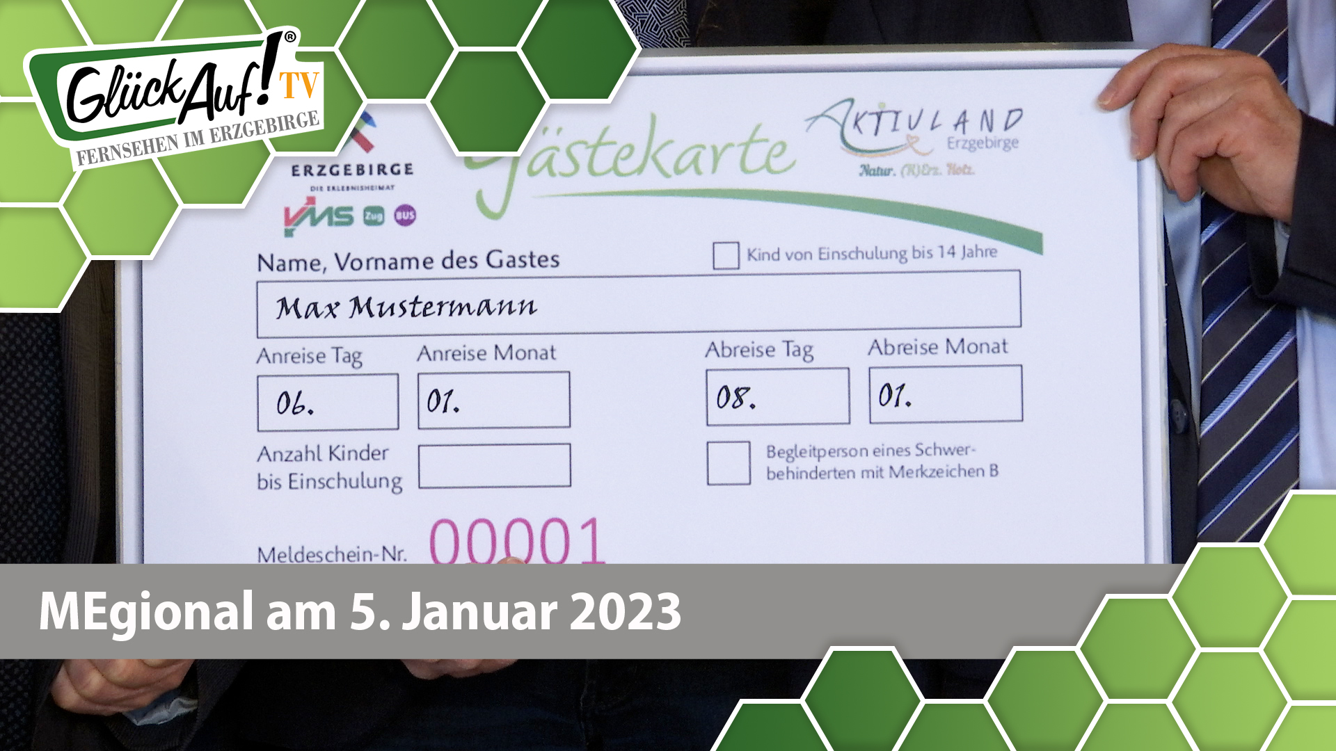 MEgional am 05. Januar 2023 - mit der neuen Gästekarte im Aktivland Erzgebirge