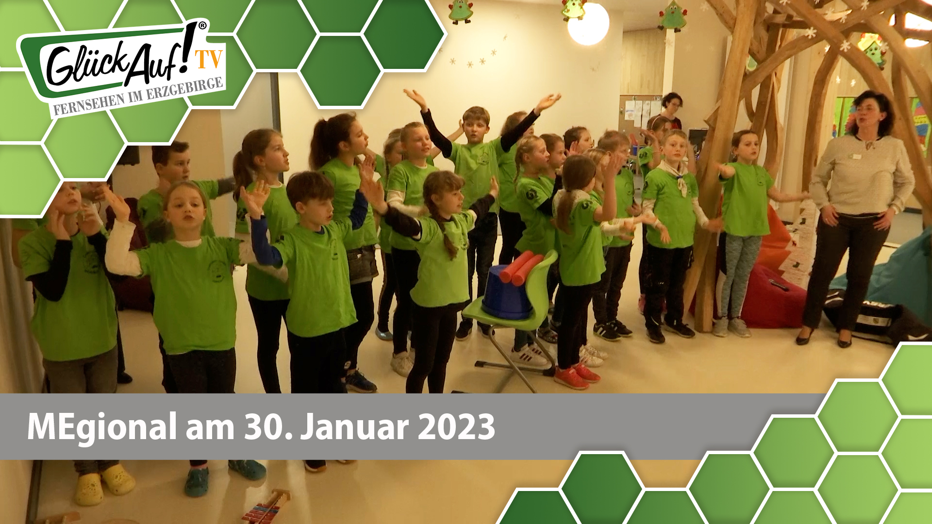 MEgional am 30. Januar 2023 - mit der Einweihung der Grundschule Grünhainichen
