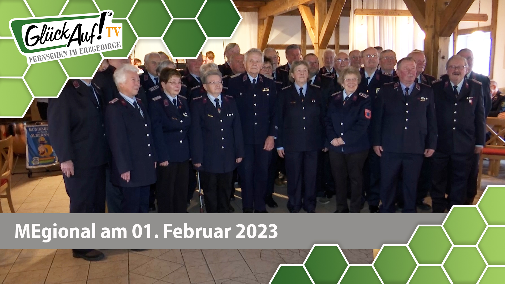 MEgional am 01. Februar 2023 - mit der Auszeichnung verdienstvoller Feuerwehrleute
