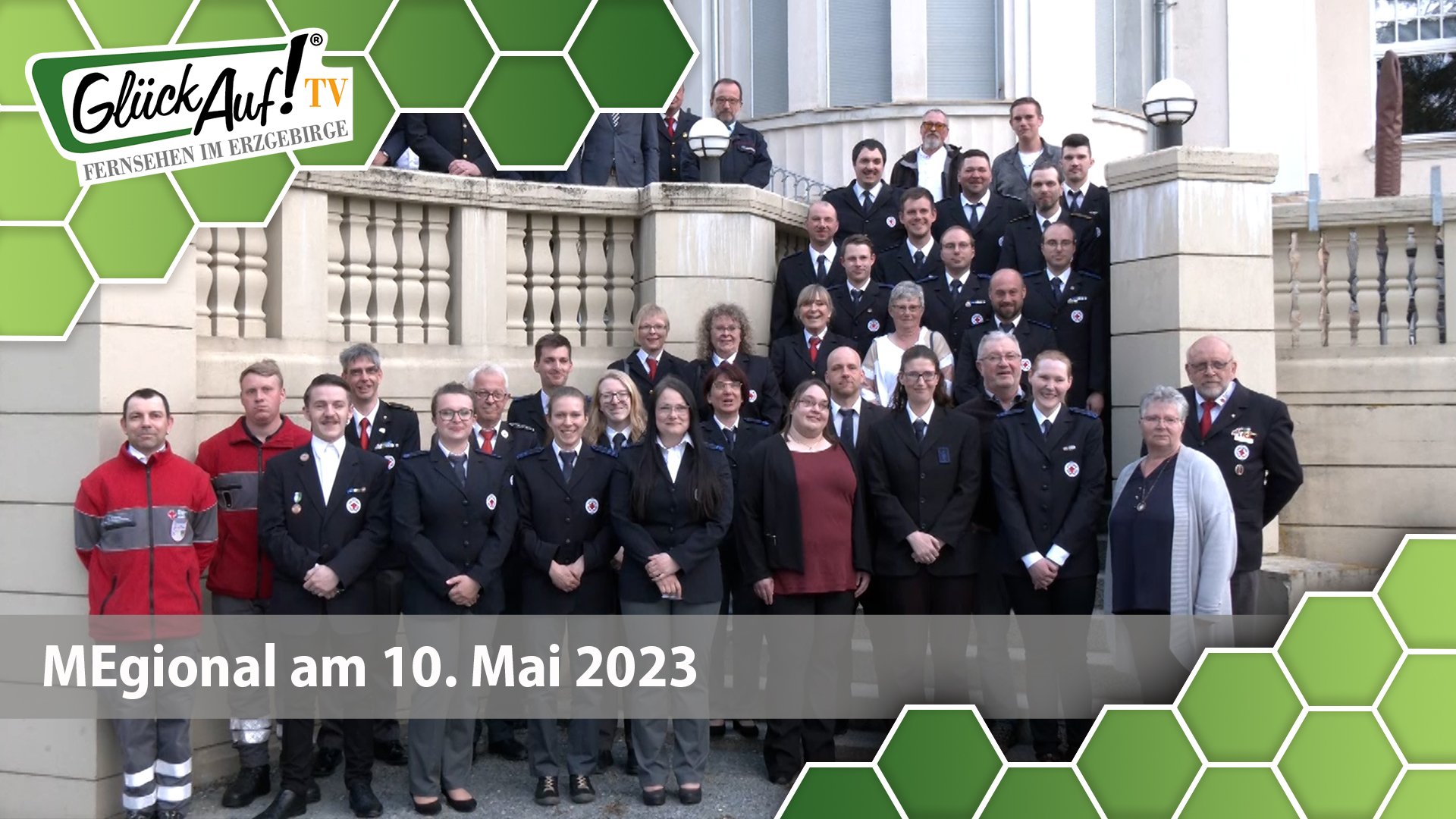 MEgional am 10. Mai 2023 u.a. mit der Übergabe der Fluthelfermedaille