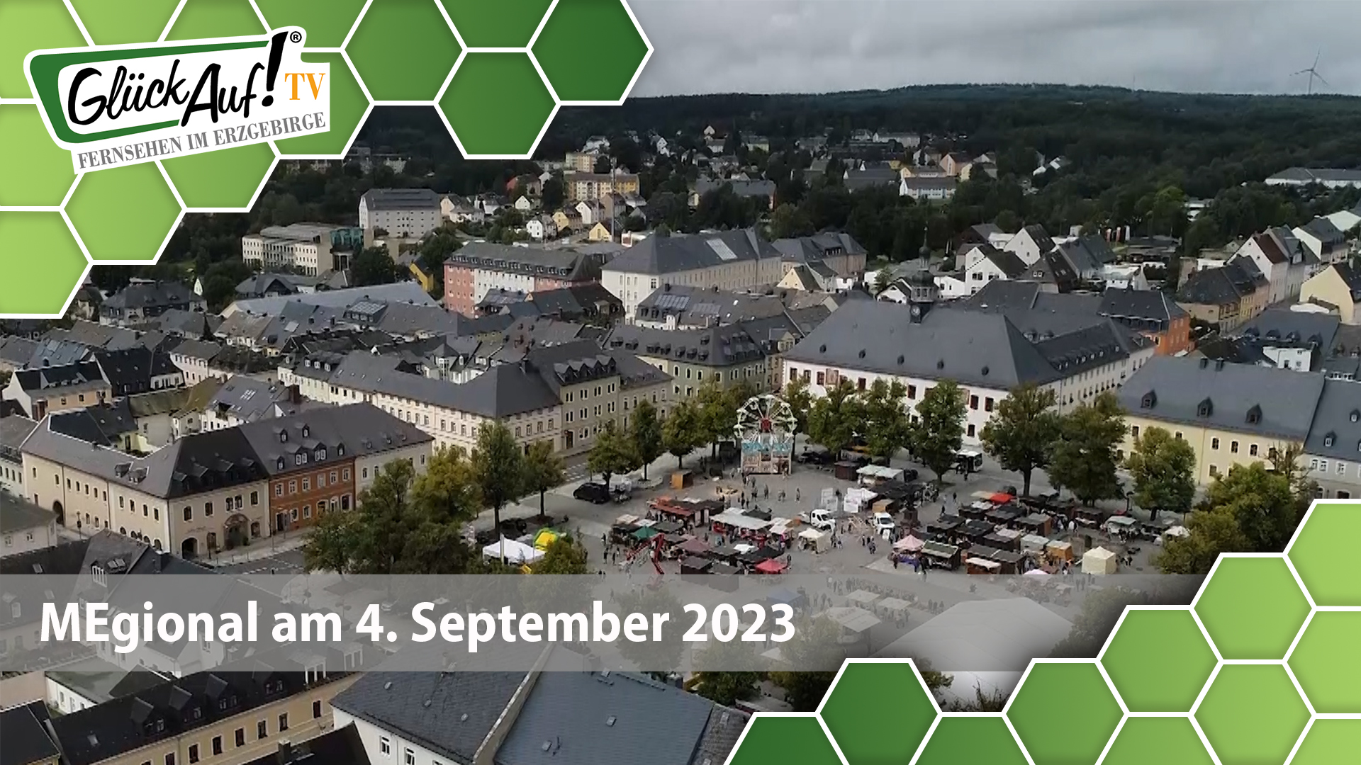 MEgional am 4. September 2023 mit dem Holzmarkt in Marienberg