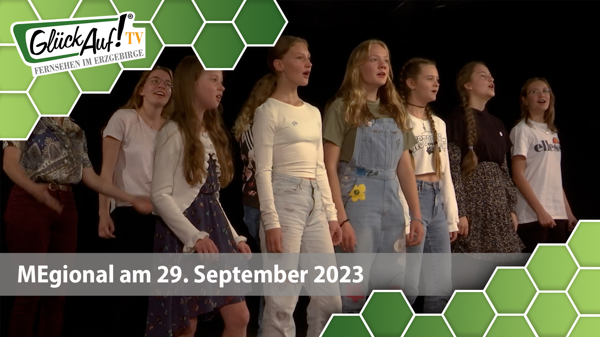 MEgional am 29. September 2023 mit dem Auftakt "KindersingProjekt" in Olbernhau