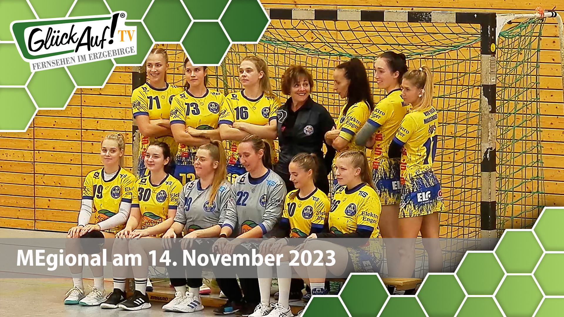 MEgional am 14. November 2023 mit dem Handballspiel in Marienberg