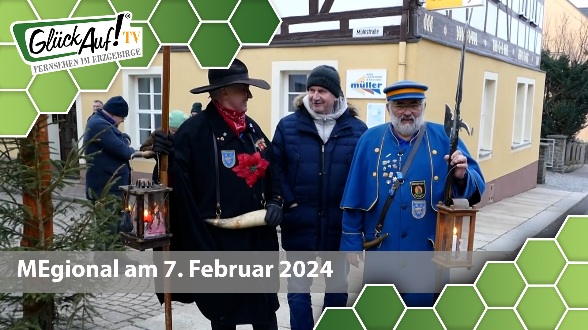 MEgional am 07. Februar 2024 mit dem Lichtmess in Zwönitz