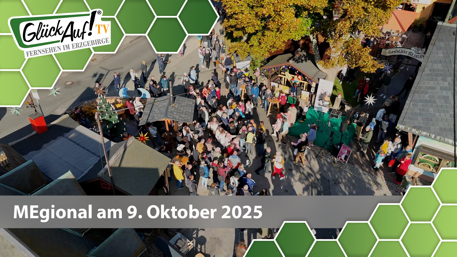 MEgional am 09. Oktober 2025 mit der Eröffnung Sternemarkt in Seiffen